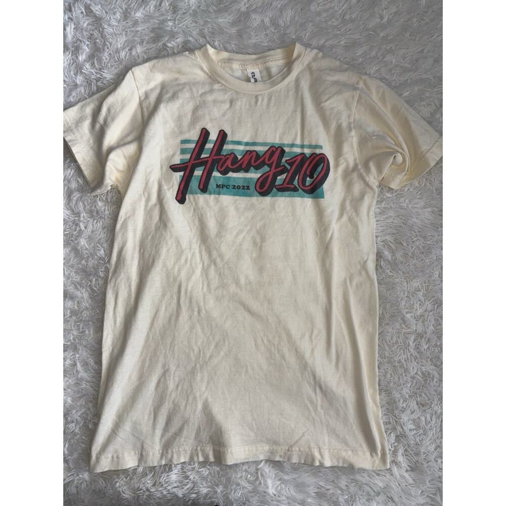 Hang 10 MPC 2022 classic adult sz. S graphic logo tee. Great shape, fun